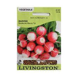 Livingston Seeds - Sparkler White Tip Radish
