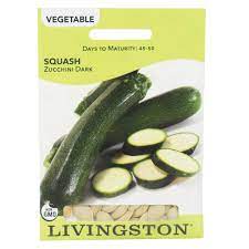 Livingston Seeds - Zucchini Dark Squash