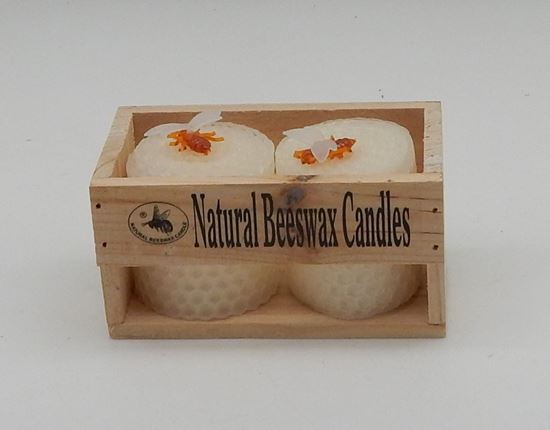 Beehive Small Pillar Candle Crate