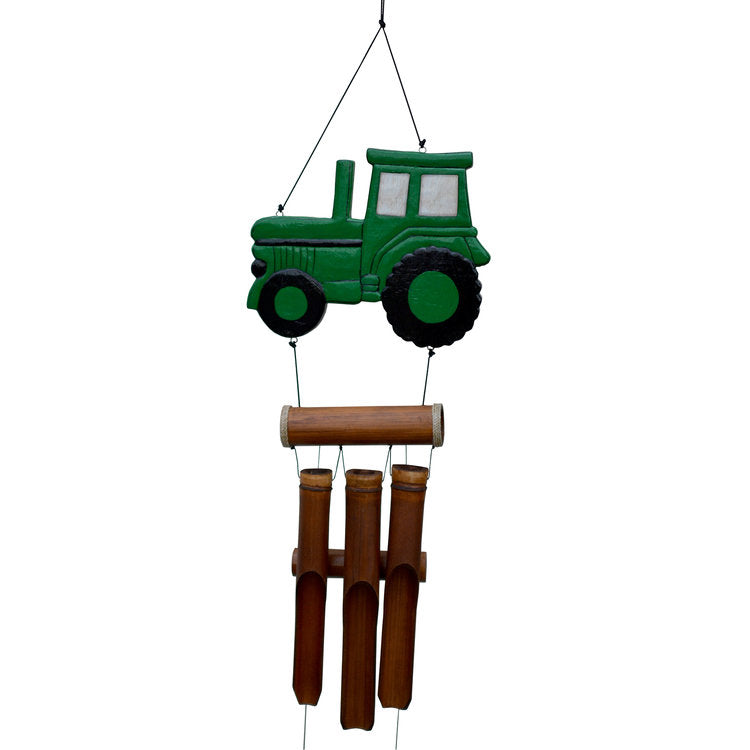Cohasset Tractor Bamboo Wind Chime