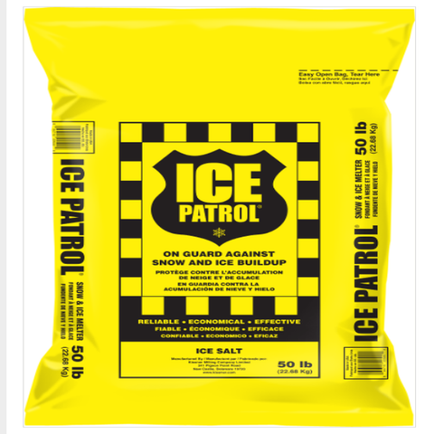 Ice Patrol Bagged Rock Salt