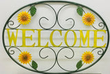 Cheap Carls 17"x24" Welcome Sunflower Wall Decor