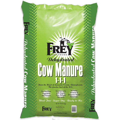 Frey Bagged Dehydrated Cow Manure