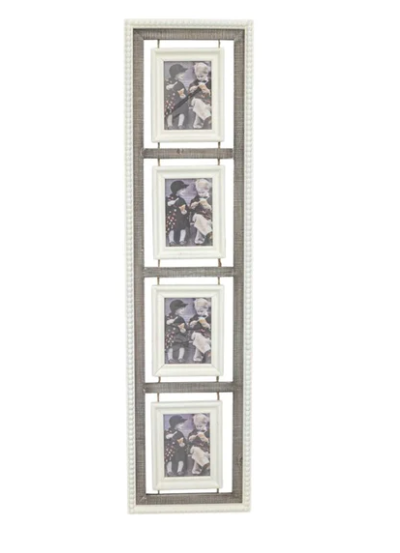 Hanna's Vertical Four Photo Wall Frame