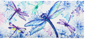Evergreen Welcome Spring Dragonfly Sassafras Switch Mat
