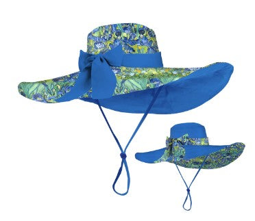 RainCaper Sun Hat - Van Gogh 'Irises'