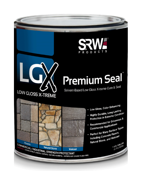 SRW LGX Low Gloss X-Treme Paver Sealer