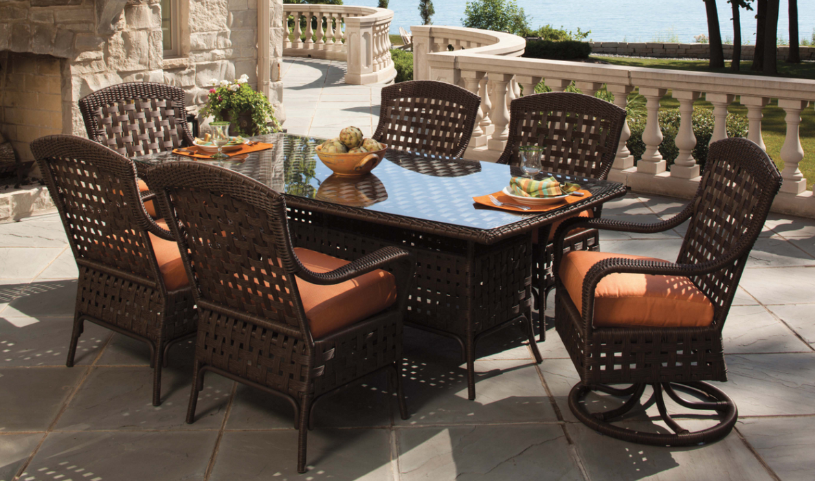 Lloyd Flanders Haven Collection 7-Piece Dining Set