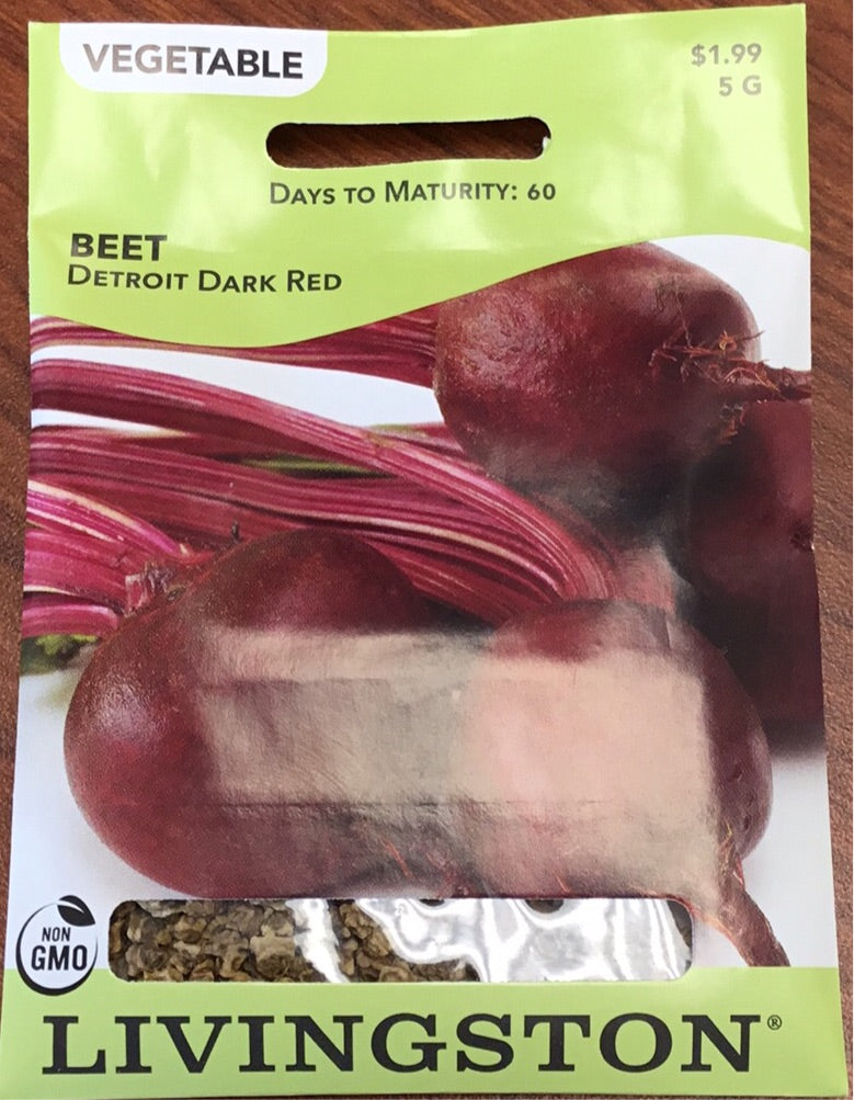 Livingston Seeds - Detroit Dark Red Beet