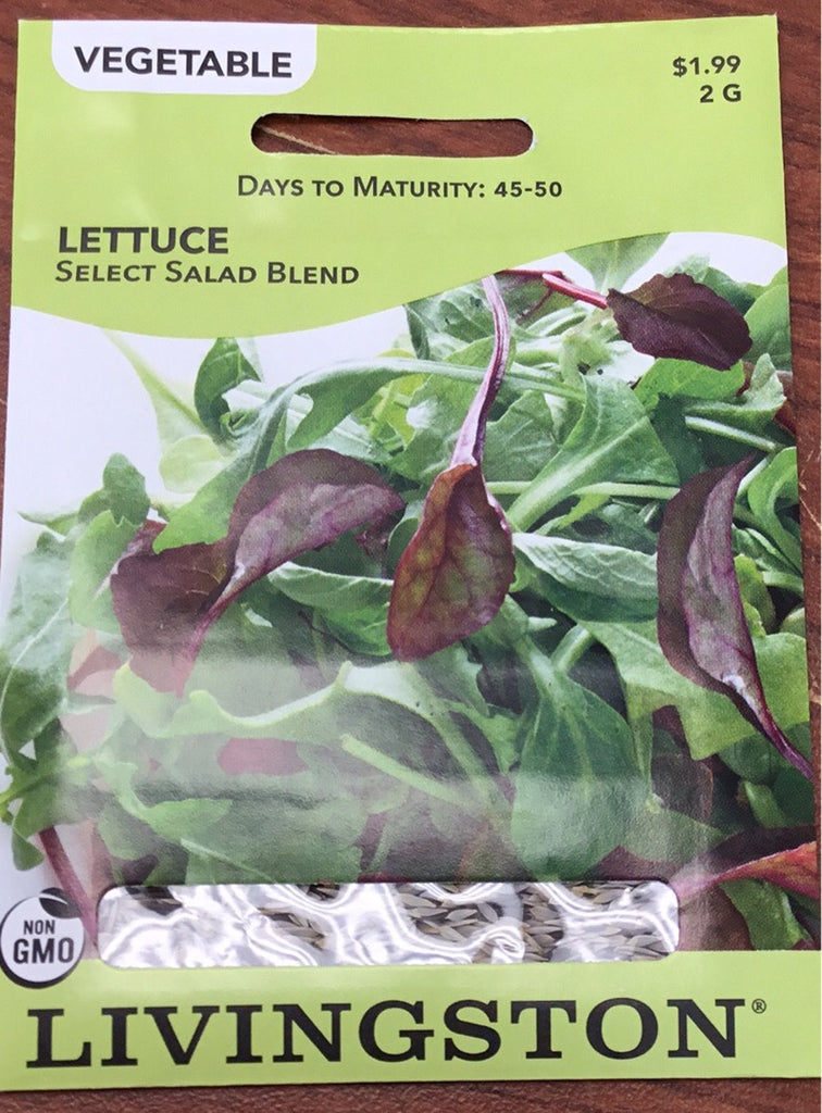 Livingston Seeds - Select Salad Blend Lettuce