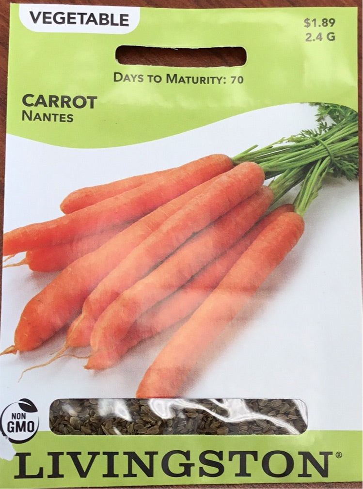Livingston Seeds - Nantes Carrot